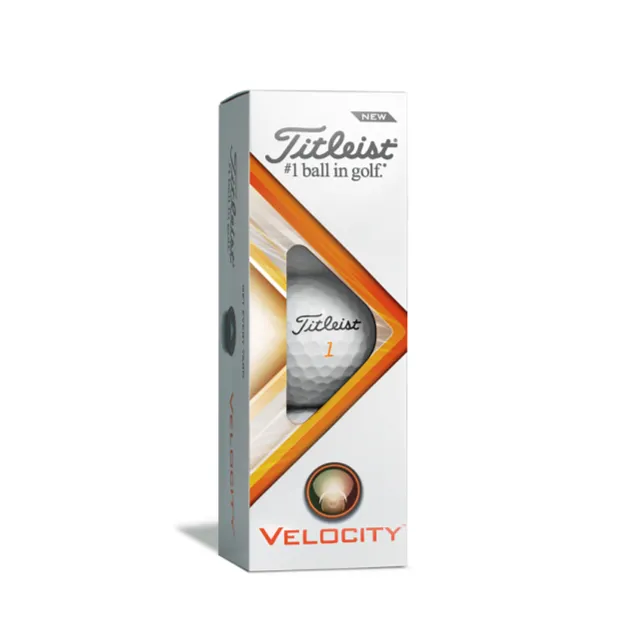 Titleist New Velocity Golf Balls - White