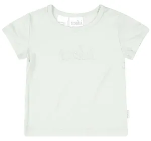 TOSHI ORGANIC LOGO TEE EUCALYPT