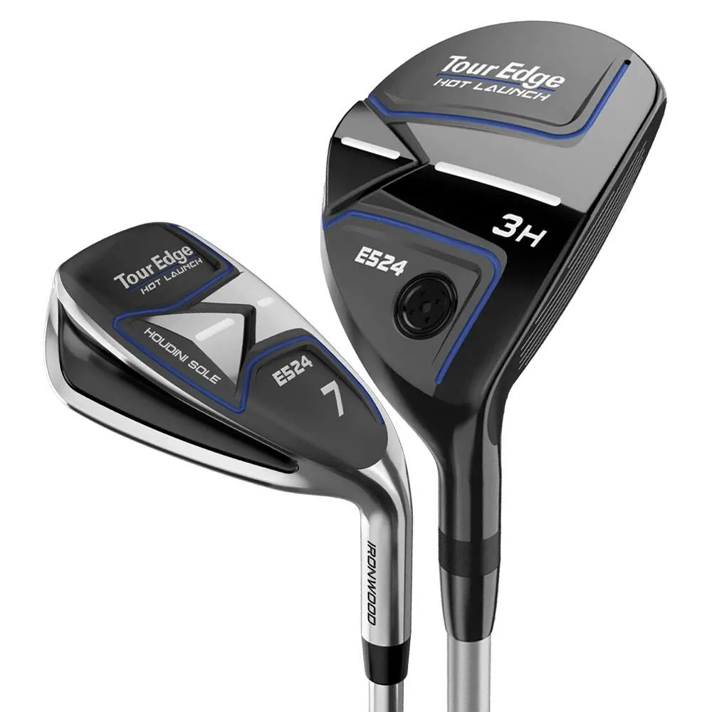 Tour Edge Hot Launch E524 Hybrid Iron Set 2024 Women