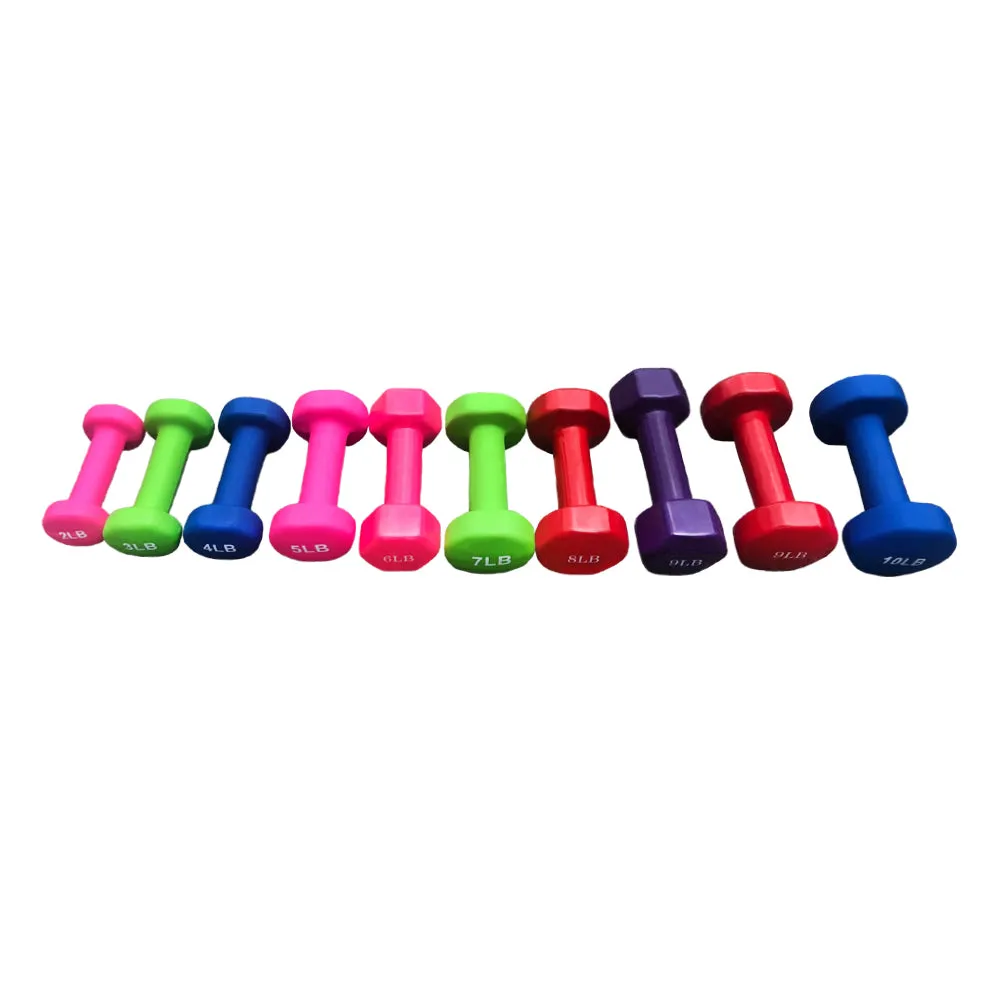 Vinyl/Neoprene Dumbbells