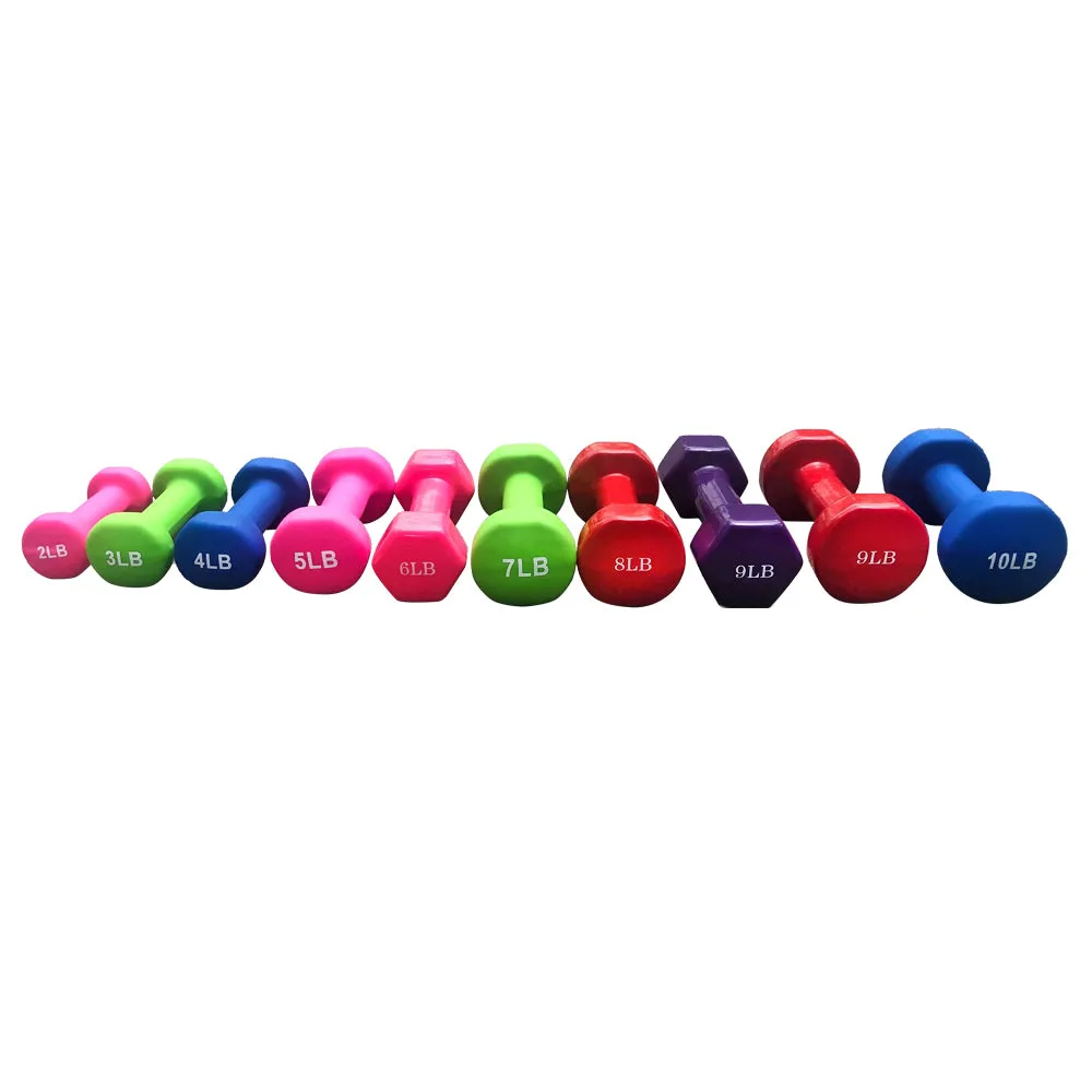 Vinyl/Neoprene Dumbbells