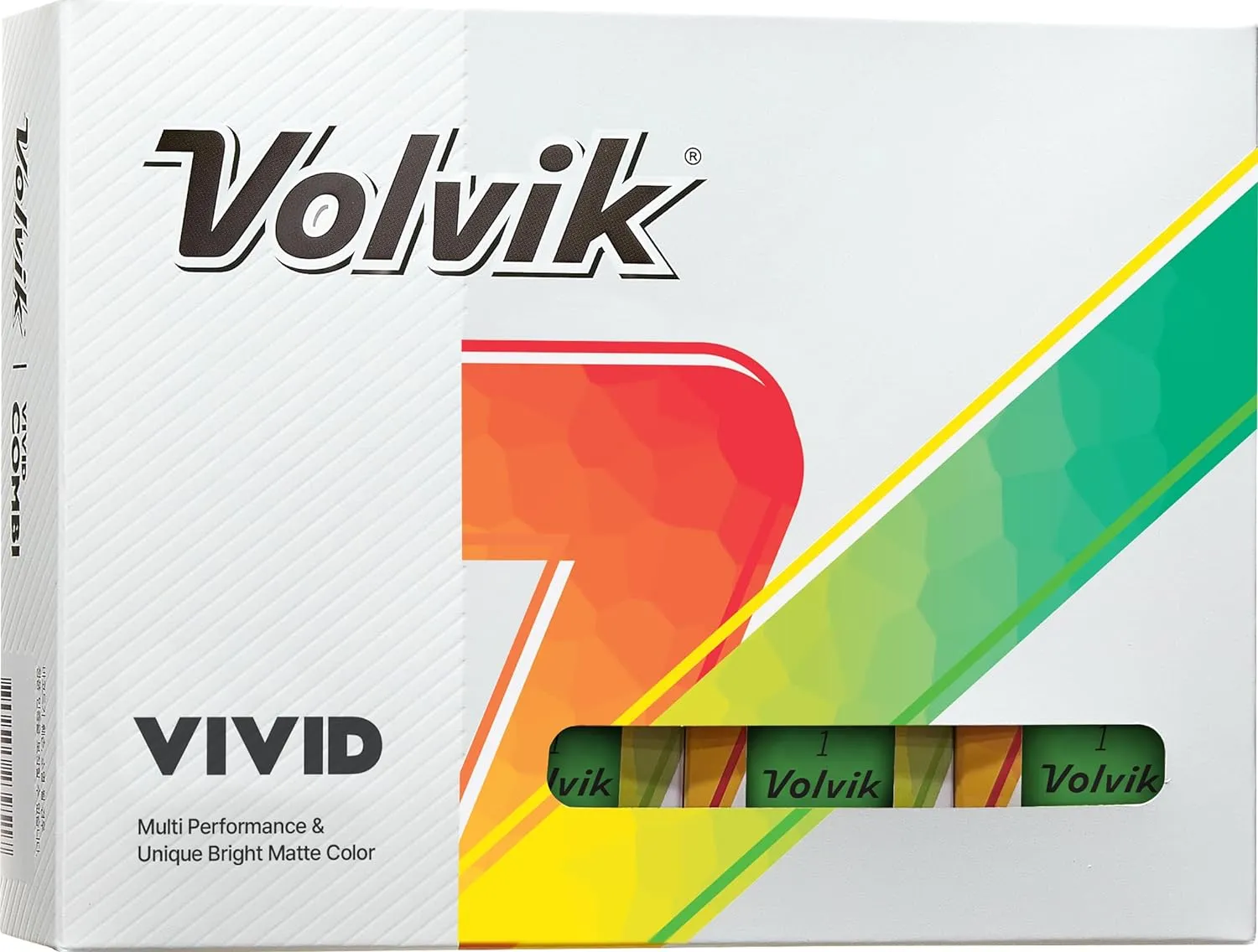 Volvik Vivid Matte Finish Golf Balls