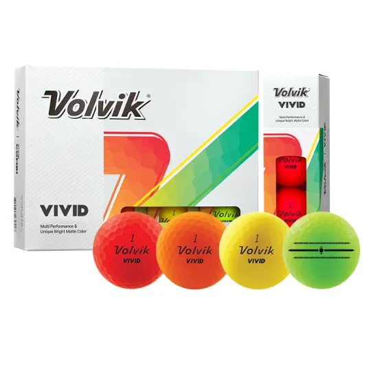 Volvik Vivid Matte Finish Golf Balls