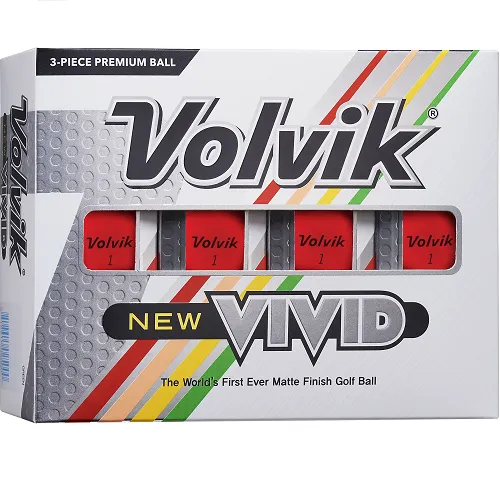 Volvik Vivid Matte Finish Golf Balls