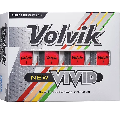 Volvik Vivid Matte Finish Golf Balls